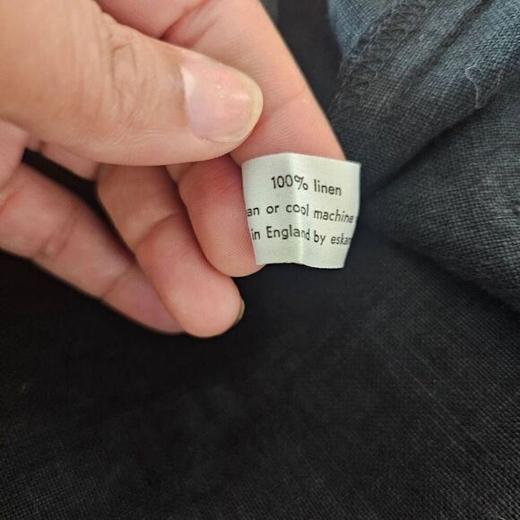 Eskandar Black Linen Maxi Skirt Size 0 - Picture 7 of 7